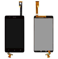 Дисплейный модуль (Lcd+Touchscreen) для HTC DESIRE 400 DUAL SIM / T528w One SU черный