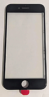 Сенсорное стекло дисплея (Lens) для Iphone 8, с рамкой, с OCA-пленкой Black