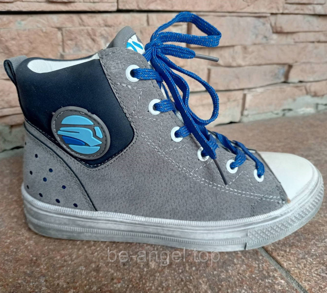 Черевики замші з гумовим носком ДШ, фото 1