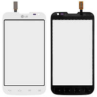 Сенсорний екран (Тачскрін) для LG D325 Optimus L70 Dual SIM білий