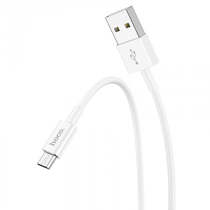 Кабель для заряджання USB на Micro-USB HOCO X64 Lightweight Білий