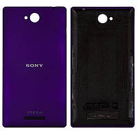 Крышка задняя для Sony Xperia C2305 Violet