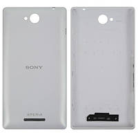 Крышка задняя для Sony Xperia C2305 White