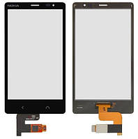 Сенсорный экран (Тачскрин) для Nokia X2 Dual Sim Black