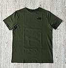 Чоловіча футболка The North Face чорна спортивна бавовняна літня Теніска Зе Норт фейс спортивна на літо, фото 6