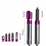 Універсальний фен для волосся 5 в 1 Hot AIR Styler, фото 4