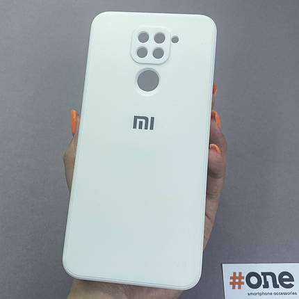 Чохол для Xiaomi Redmi Note 9 матовий з мікрофіброю чохол на телефон сяомі редмі нот 9 білий s1q, фото 1