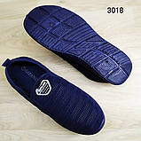 Мокасини чоловічі літні Гіпаніс сині 41-45, фото 5