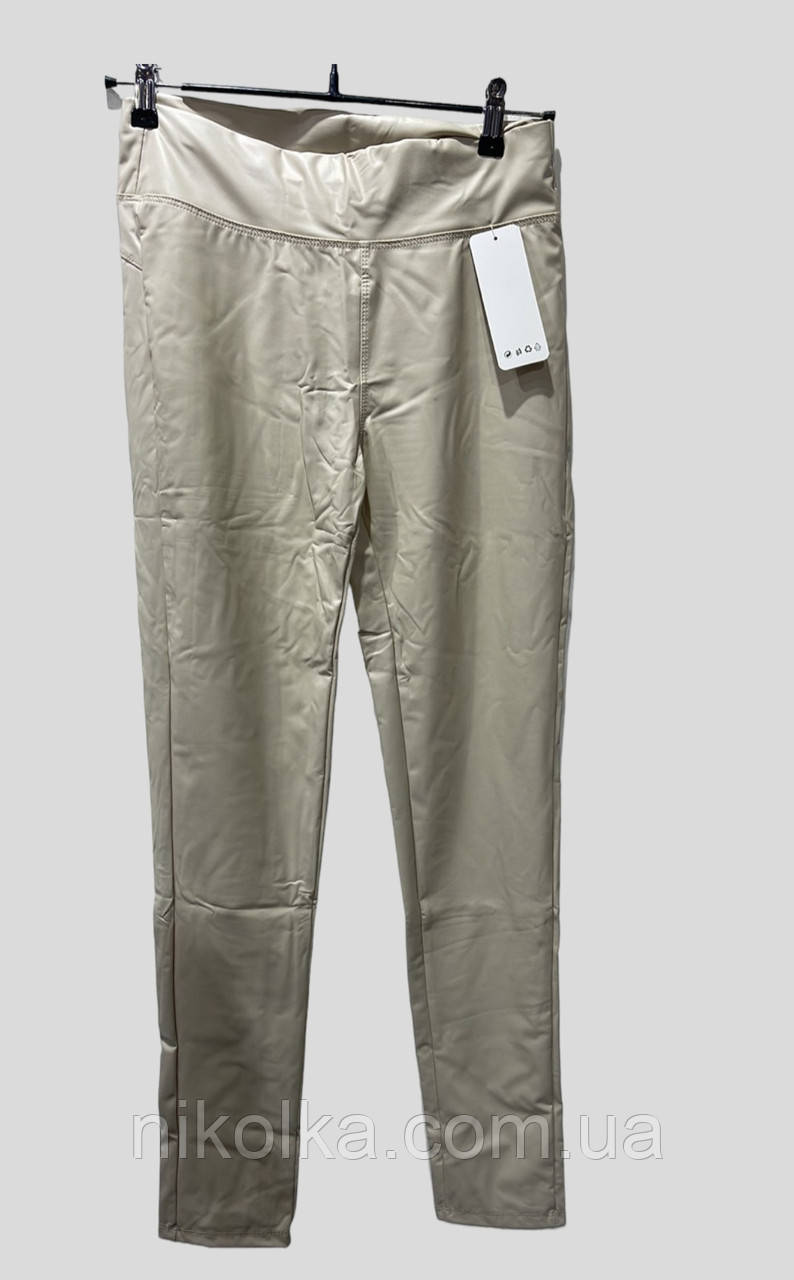 Лосини жіночі шкірзам оптом, L-4XL рр., арт. MS2626-9