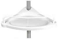 Кутова телескопічна полиця для ванної кімнати Multi Corner Shelf 229х33 см, фото 5