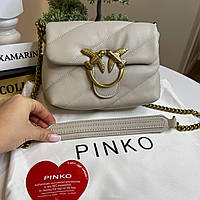 Pinko, стильная женская сумка Pinko, сумка для девушек белая