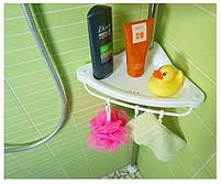 Кутова телескопічна полиця для ванної кімнати Multi Corner Shelf 229х33 см, фото 9