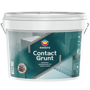 Eskaro Contact Grunt адгезійний грунт для невсмоктуючих поверхонь 12 кг.