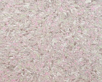 Жидкие обои, белые с розовым, хлопок, глитт.-серебро точка, ТМ "Юрские" , Магнолия, Тип 1009