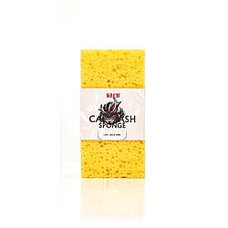 Губка для миття автомобіля жовта KLCB