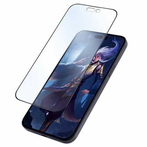 Захисне скло Matte (матове) iPhone 14 Pro Чорне, фото 1