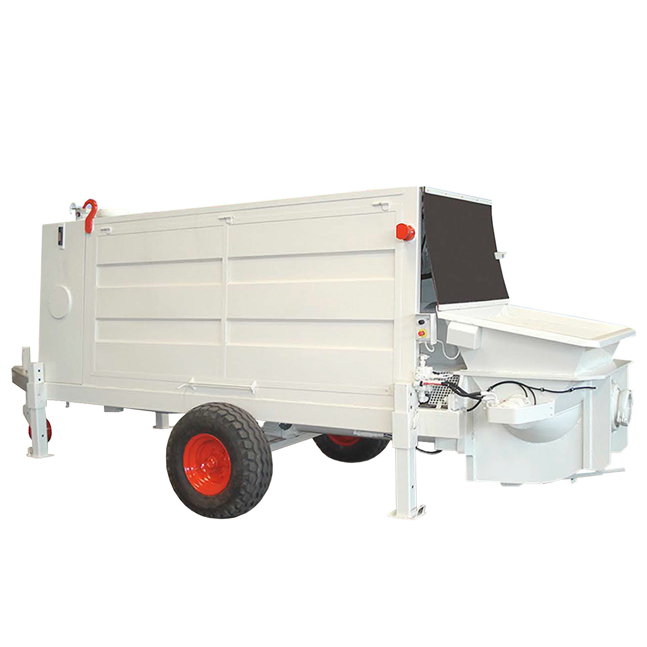 Стаціонарний електричний бетононасос SEBHSA BE, фото 1