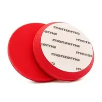 Красный полировальный круг "Menzernа HEAVY CUT PREMIUM " 95 мм - фото 1 - id-p1671285581