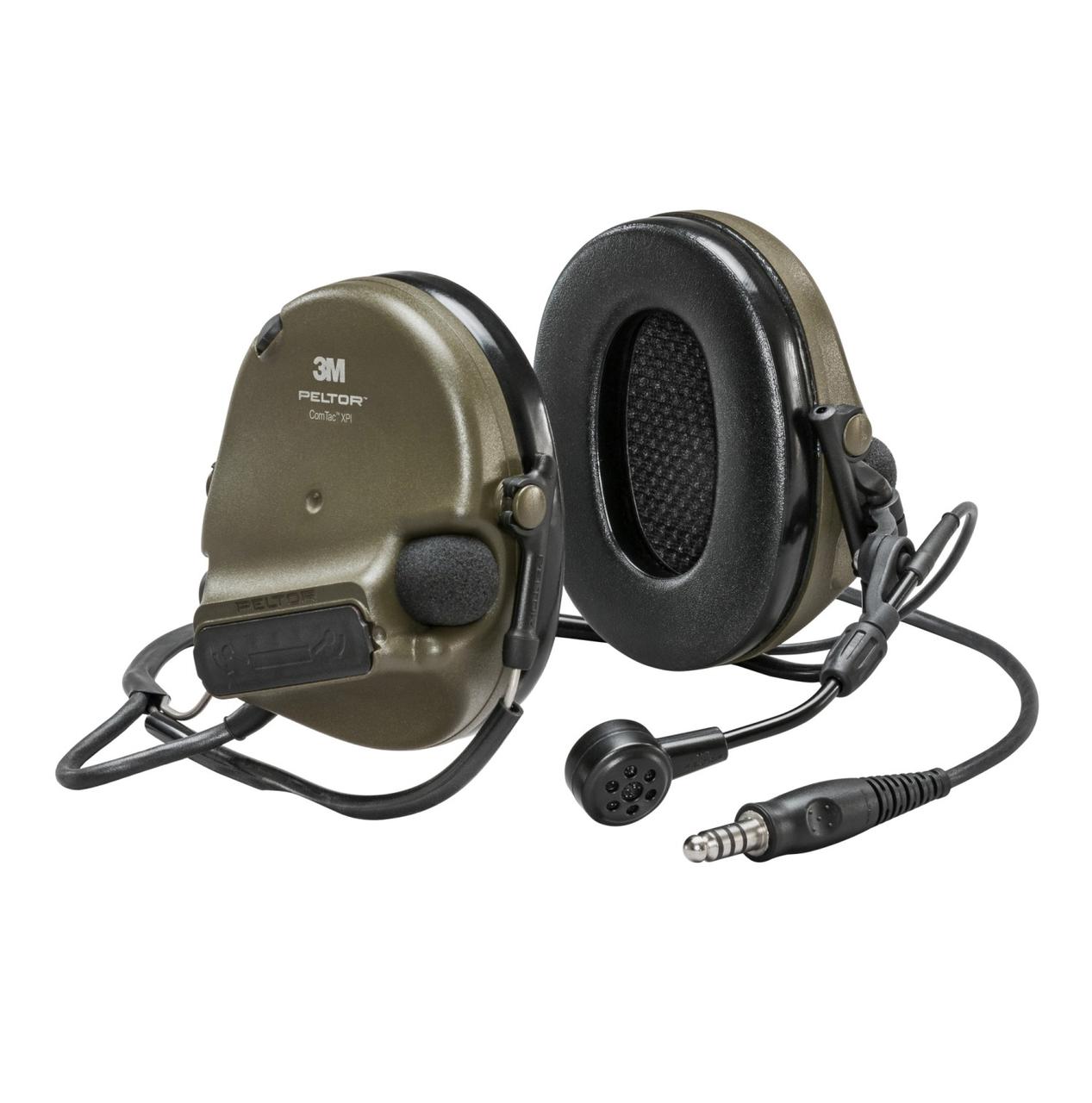 Активні навушники для стрільби з гарнітурою 3M Peltor ComTac XPI NATO Green (MT20H682BB-86)