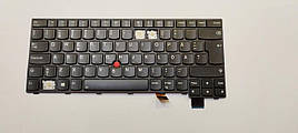 Б/В Клавіатура для ноутбука Lenovo T460s T470S series, black, з фреймом