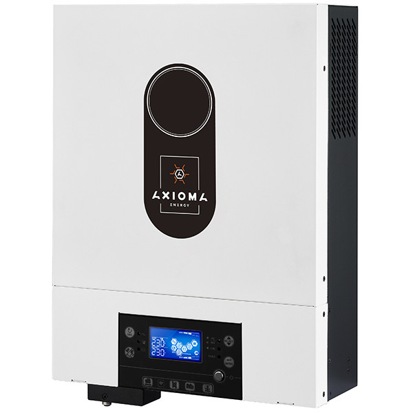 Гібридний інвертор (ДБЖ) Axioma Energy 6000Вт, 48В + МППТ на 6 кВт, ISMPPT BF DOU G 6000