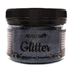 Декоративні блискітки Гліттер Aurum № 10 Чорний 60 г
