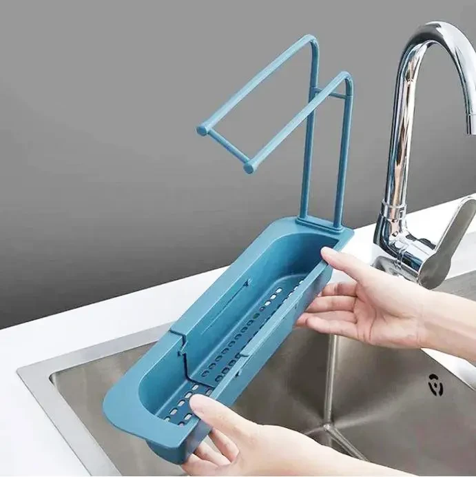 Органайзер в Раковину для Кухонной Мойки SINK HOLDER Голубой — Купить ...