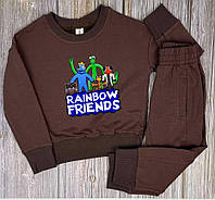 Спортивный детский костюм Радужные друзья Rainbow Friends для мальчика девочки весна/осень