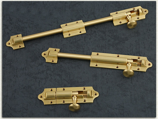 Латунні шпингалети для меблів