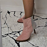 Шкіряні черевики ADAMS на шпильці, фото 10