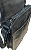Сумка чоловіча вертикальна через плече з натуральної шкіри міська Катана, фото 4