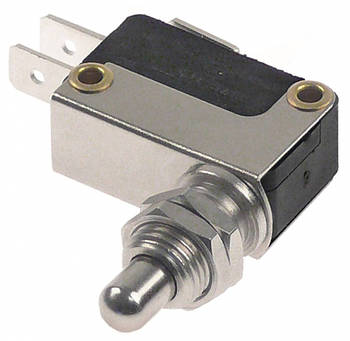 Мікрик Т105 SP9603 (250V 16A 1CO M10x1) мікровмикач з натискним штифтом  універсальний