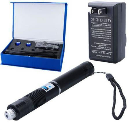 Мощная синяя лазерная указка 50 mW Pro (445nm) HJ-B008 лазерная указка на аккумуляторе для презентаций (NS) - фото 1 - id-p1771705228