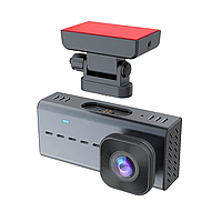 Автомобильный видеорегистратор камера AD-322pro 2K WIFI Dash Cam Двойной объектив 3,16-дюймовый IPS экран