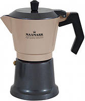 Гейзерная кофеварка 3 чашки Maxmark 300 мл MK-AL110