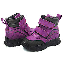 Дитячі ортопедичні черевики Ortomedica 364-09 профілактичні фіолетові, фото 4
