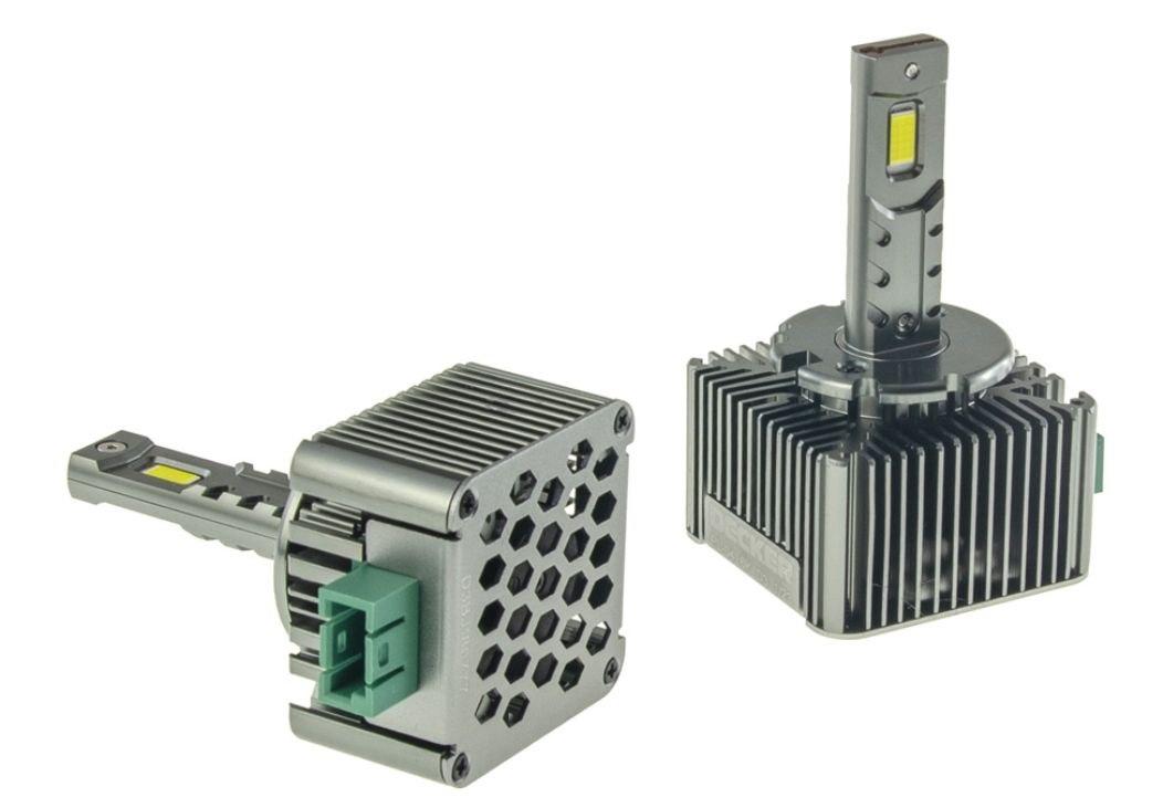 КОМПЛЕКТ: Лампи led світлодіодні D3 Decker PL-04 10000 Lm 6000k D3S