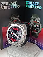 Смарт часы Тактические VIBE 7 Pro сертифицированные премиальная модель. Серебряные