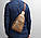 Чоловіча сумка Jeep з USB-бананка на груди барсетка на плече кросбоді екошкіра, фото 3