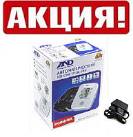 Автоматический тонометр AND UA-780 с адаптером и универсальной манжетой 22-32см Гарантия! Аналог and ua-888