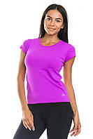 Жіноча спортивна футболка з біфлексу кольору фуксія S