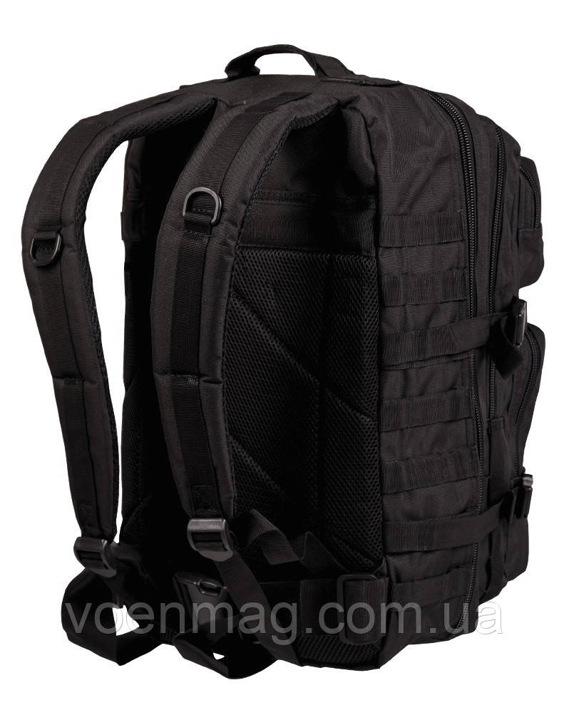 Тактический рюкзак Mil-Tec Assault 36 л. Черный, новый - фото 2 - id-p1771747729