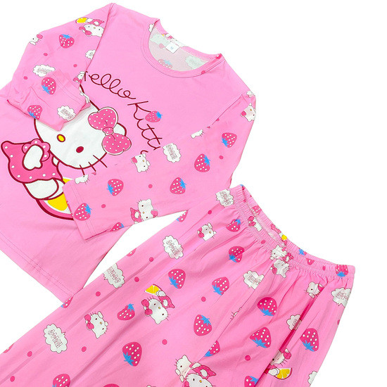 Детская пижама Хеллоу Китти Hello Kitty 120 см розовый - фото 2 - id-p1771703950
