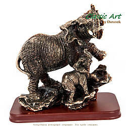 Статуетки слонів "Мама та слоненя" ES093