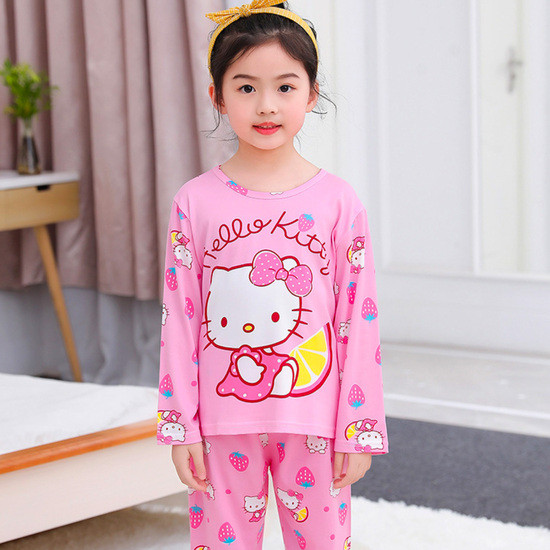 Дитяча піжама Хеллоу Кітті Hello Kitty 130 см рожевий