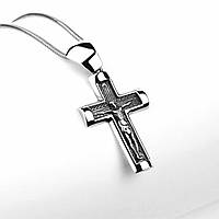 Срібний хрест я розп'ємом родований