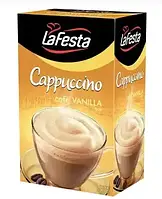 Растворимый кофе LaFesta Cappuccino Vanilla 1 блок (8 коробок по 10 шт)