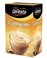 Розчинна кава LaFesta Cappuccino Vanilla 1 блок (8 коробок по 10 шт)