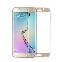 Защитное стекло для Samsung Galaxy S6 Edge Plus G928 Gold