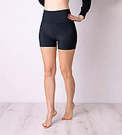 Шорты Opt-Kolo спортивные женские шорты из черного матового бифлекса шорты с высокой посадкой размер S